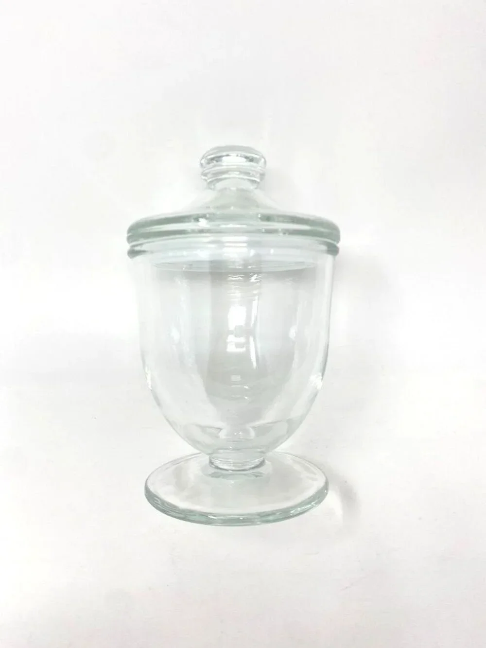 Target Clear Glass Pedestal Canister Jar Candy Decor Storage Holiday